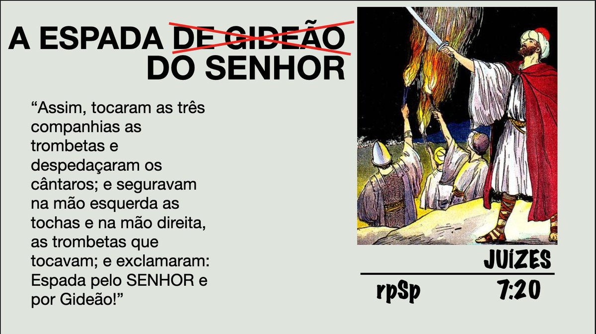 prwalmeida's tweet photo. #rpSp - #Jz7 | A #Espada
O plano mais completo que tenham os homens imaginado, independente do poder e sabedoria de Deus, mostrar-se-á um fracasso, ao passo que os métodos menos promissores terão êxito se forem divinamente indicados, e executados com humildade e fé. (PP, 554) https://t.co/OzgUPZvVaD