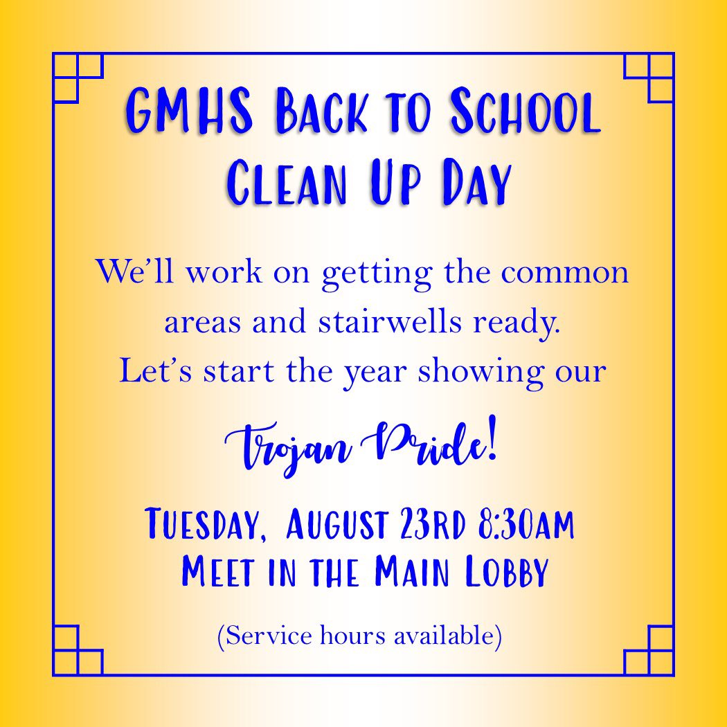 GMHS Student Council tweet media