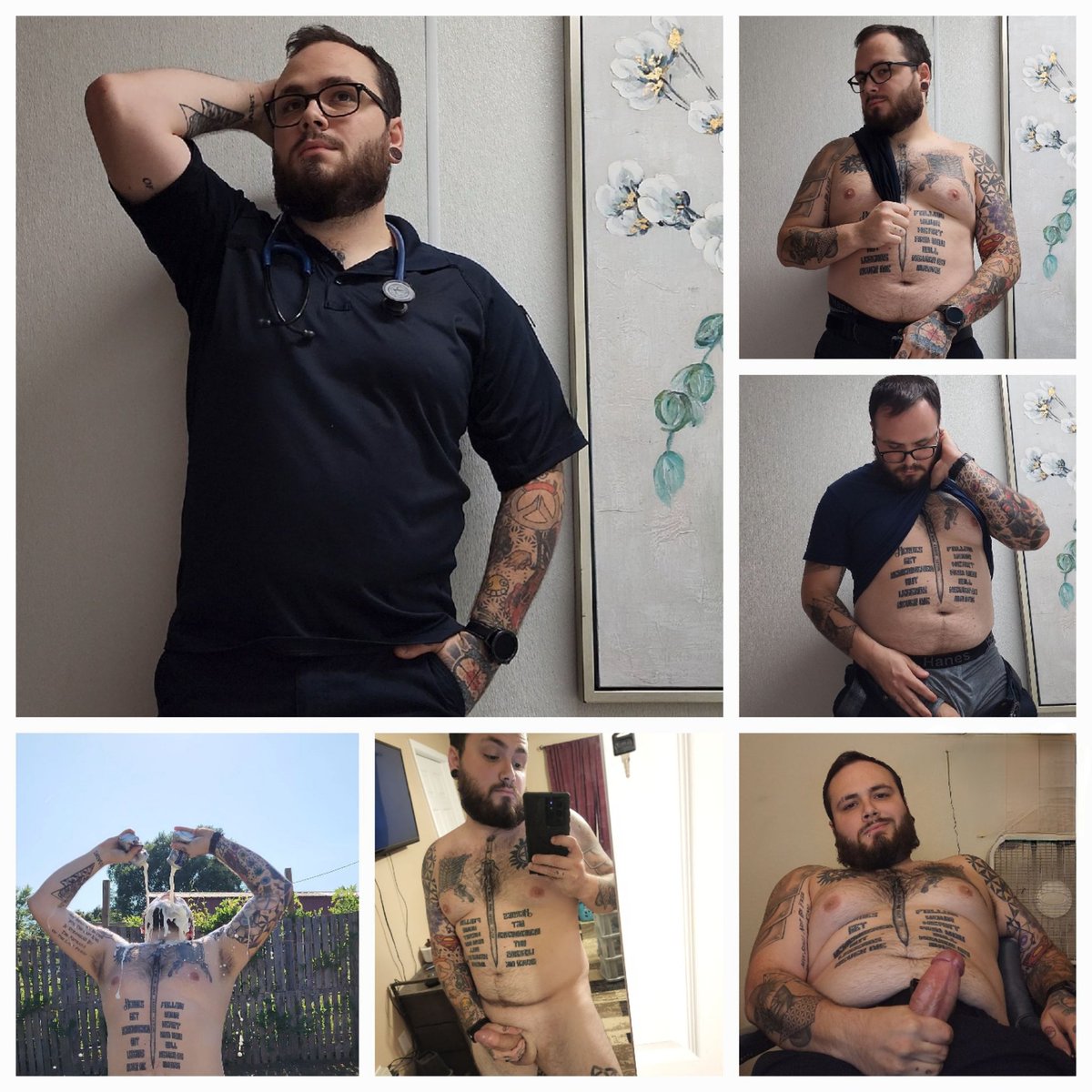 ChubbyMedic0914's tweet photo. Support your local ambulance drivers 😘 
#nsfwtwt #sellingcontent #nsfwtw https://t.co/xAO9G9T75l