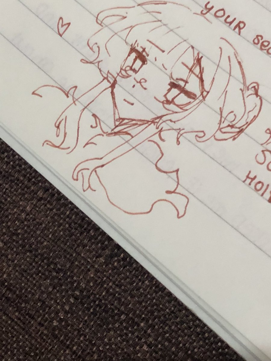Marionetteday's tweet photo. Sandrone doodle!! https://t.co/fWRS1j0eje