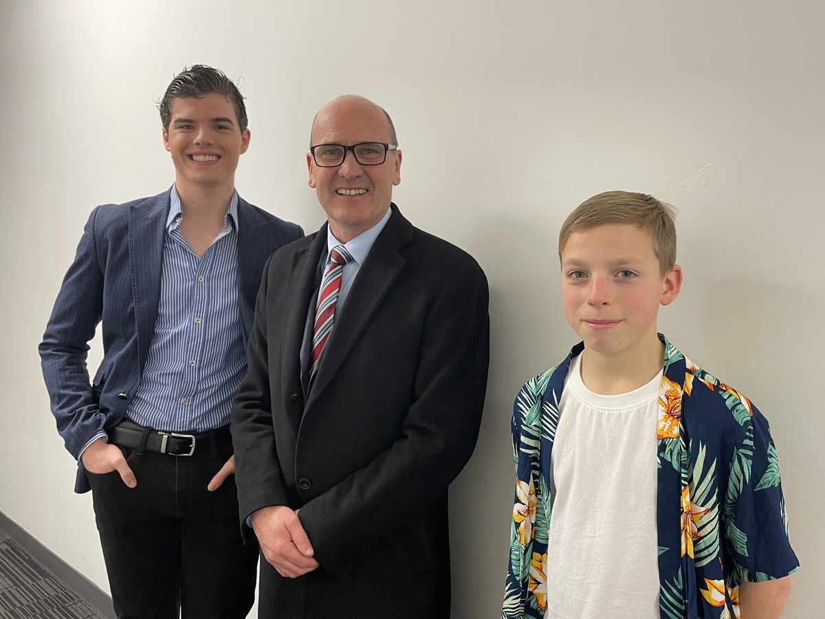 WhitefriarsColl's tweet photo. #WFCLearning Congratulations to Ethan B (Year 10) and Lachie M (Year 7) on their wonderful opening night performance in Catholic Ladies College Production of Legally Blonde.
#clcspirit #belong #believe #become https://t.co/pTiPFl1Nga
