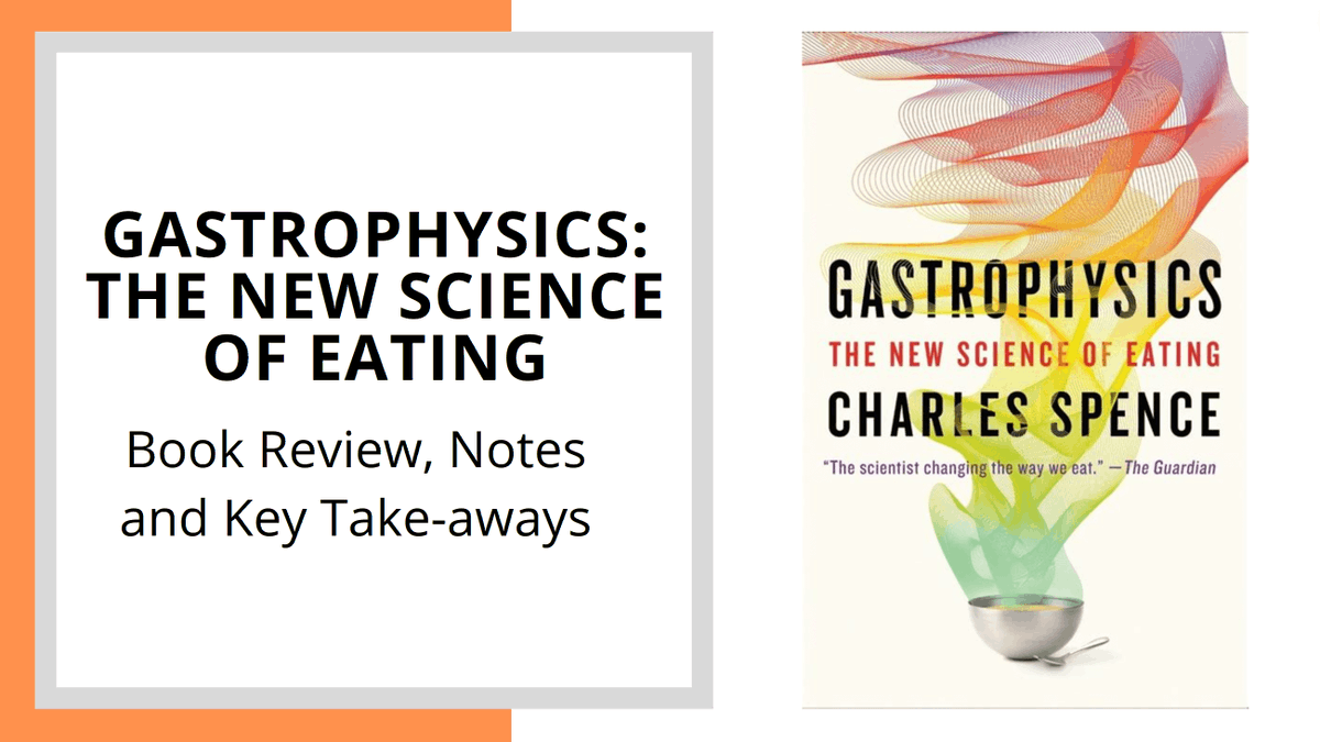 FoodGrads's tweet photo. The science behind a good meal: all the sounds, sights, and tastes that make us like what we’re eating and want to eat more. - Charles Spence

Veronica shares some of her insights into the book Gastrophysics.

#foodbook #foodscience #gastrophysics

https://t.co/wXj4RDyvVi https://t.co/HI7f7GoAT9