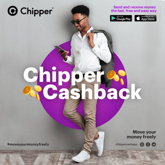 VICTECH01's tweet photo. Earn Cashback by just doing your normal banking activity on the Chipper Cash app.
Click on this link to find out more: https://t.co/rlOiBFxA98 https://t.co/ZBI0xIAd3Q