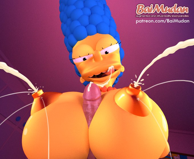 Marge Simpson squirts all over you! https://t.co/NmR2J6M2xD