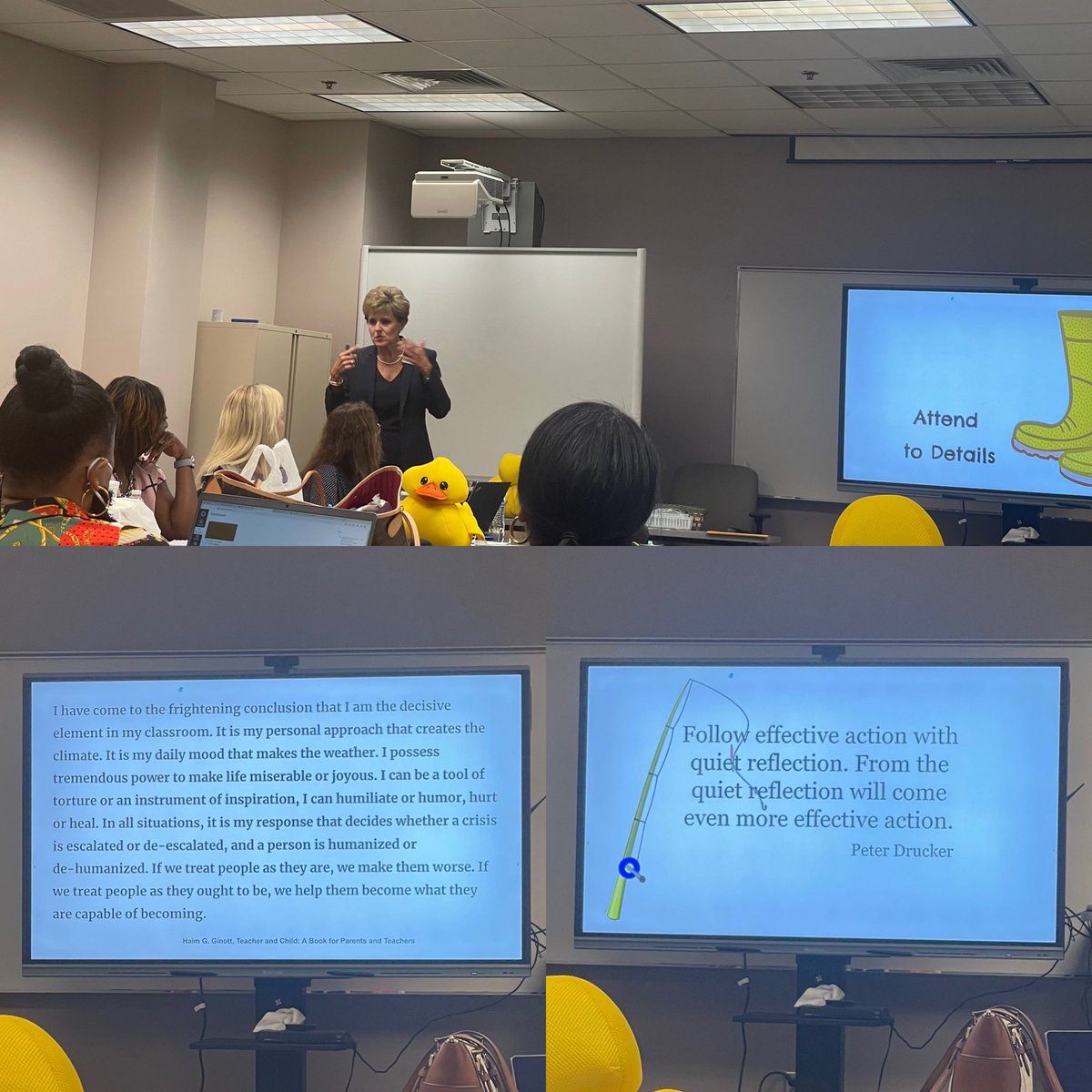 DrOthaJHall's tweet photo. @AlligoodJuli @MGRESAPL Good teaching and learning taking place about professional learning communities! #MGRESA #APEL1 #PLC #GrowthMindSet https://t.co/MOLuC8yYEw