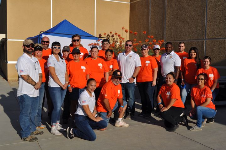 valomalinda's tweet photo. #TeamVALomaLinda & #TeamDepot volunteers are working on a special landscaping project to support Veteran patients at the Community Living Center with an upgraded outdoor space. #veterans #chooseVA #livewholehealth #honoringthosewhoserve #comrel #landscapingproject #teamwork https://t.co/4N0UM11xFU