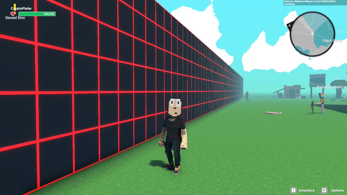 CryptoPlebes's tweet photo. @TheSandboxGame For the extra clever there is a way to get over the wall to get a sneak peak at what's coming next. Hint: Elon might see something we don't 🧠 https://t.co/WG7QK18SMW