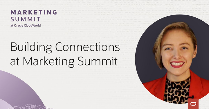 clholzer's tweet photo. Marketers, have you registered for Marketing Summit at Oracle #CloudWorld 2022? 

@KatieMartell shares a few reasons why you should not miss this first-ever, in-person @OracleMarketing event at #OCW: https://t.co/usCuYmRF8F https://t.co/it9didNq2o