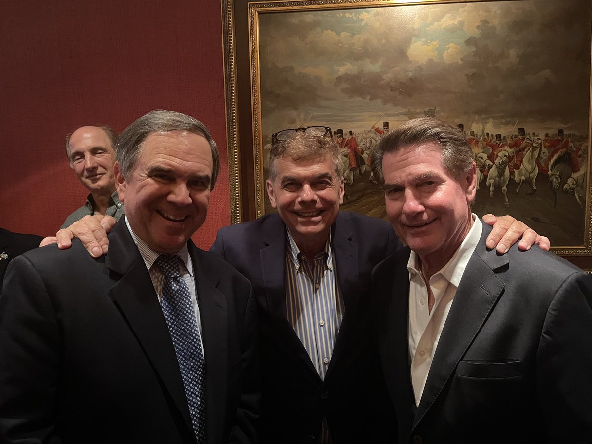 Great evening with my friends Ed Randall and Steve Garvey at a Fans for the Cure Prostate cancer reception