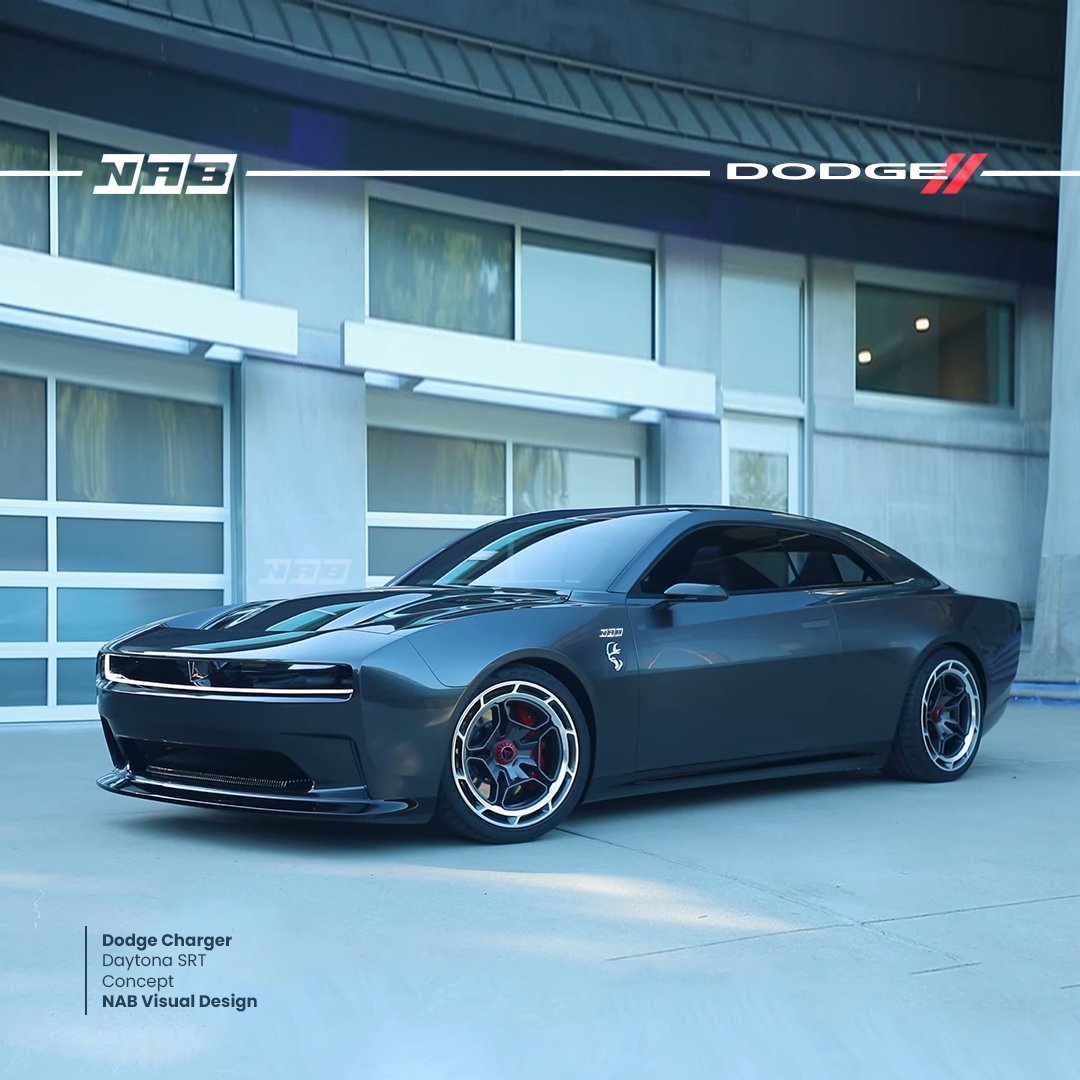 NabVisualDesign's tweet photo. Dodge Charger SRT Daytona Redesign
Electric American Muscle? ๐ค
@Dodge
@GasMonkeyGarage
@RRRawlings
@KingOfMopar1
@CarsMma
#dodge #dodgecharger #dodgechallenger #srt #dodgesrt #evcars #hotrod #americanmuscle #mopar #moparfan #nabvisualdesign #design #concept #render #cgi https://t.co/WY3pE5zNXj
