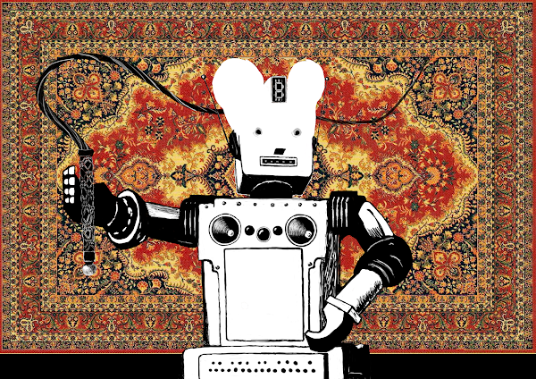 forty_bird's tweet photo. Four to the floor!Angry boss🤐
NFT collection RoBionica! 949
https://t.co/K7FVVGf1p8
https://t.co/B6bZOg13Mm
#nft #robot #opensea #openseaNFT #nftcommunity #NFTs #nftcreator #newnft #cryptoartist #retrorobot #mousemaskwhite #bdsm #whip #carpet #angryboss #boss #geek #fun #humor https://t.co/GNw8IcbocT