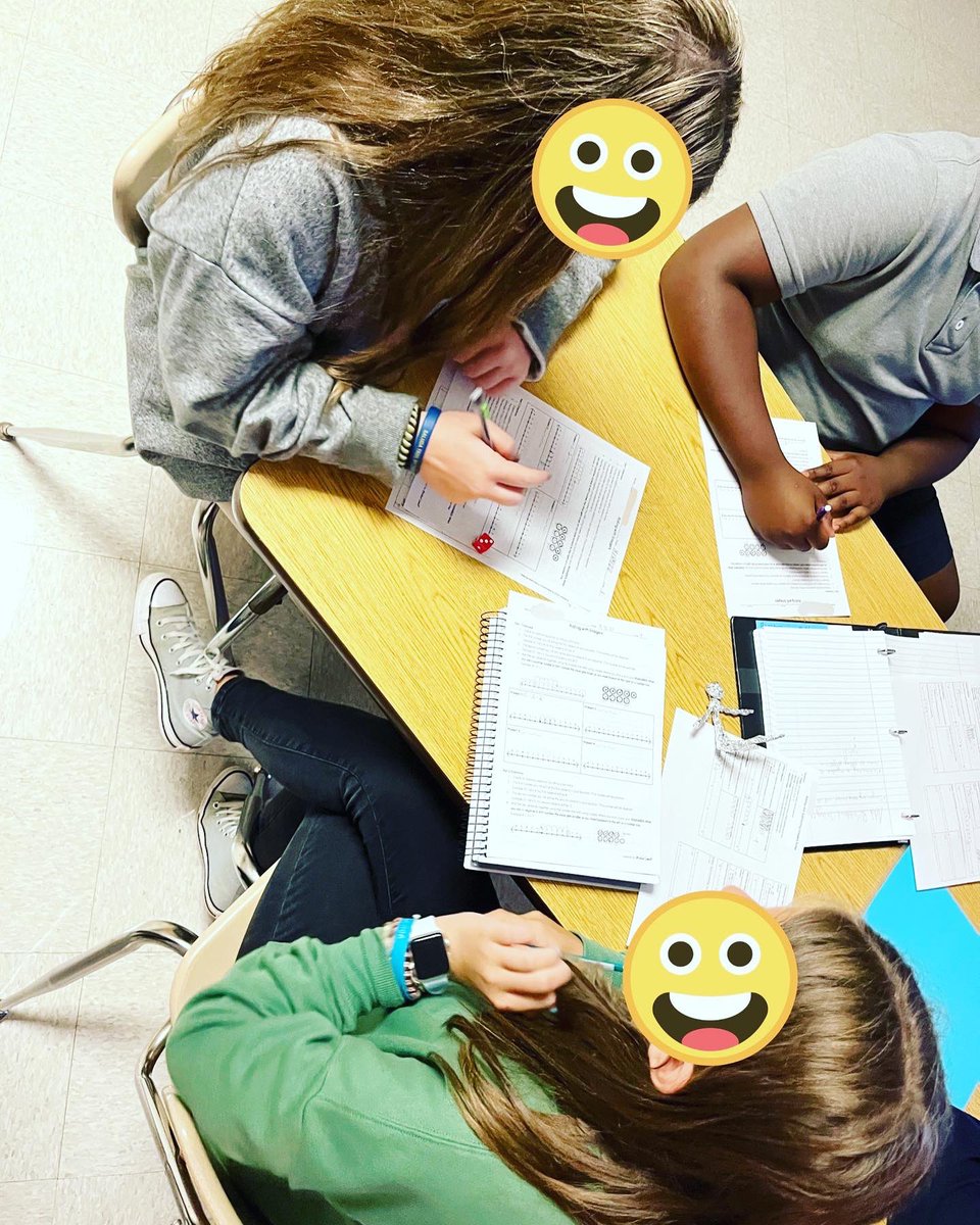 _ohthatsmikey's tweet photo. Tiles and dice in an eighth grade math class? Fun times!
PreAlg Ss reviewed integers with a dice game, and Alg Ss investigated what perfect squares and cubes are with a hands on investigation. #WildcatsEngaged #RockSolid #HandsOnMath #VisibleMath @STMSWildcats https://t.co/8P7d473EDx