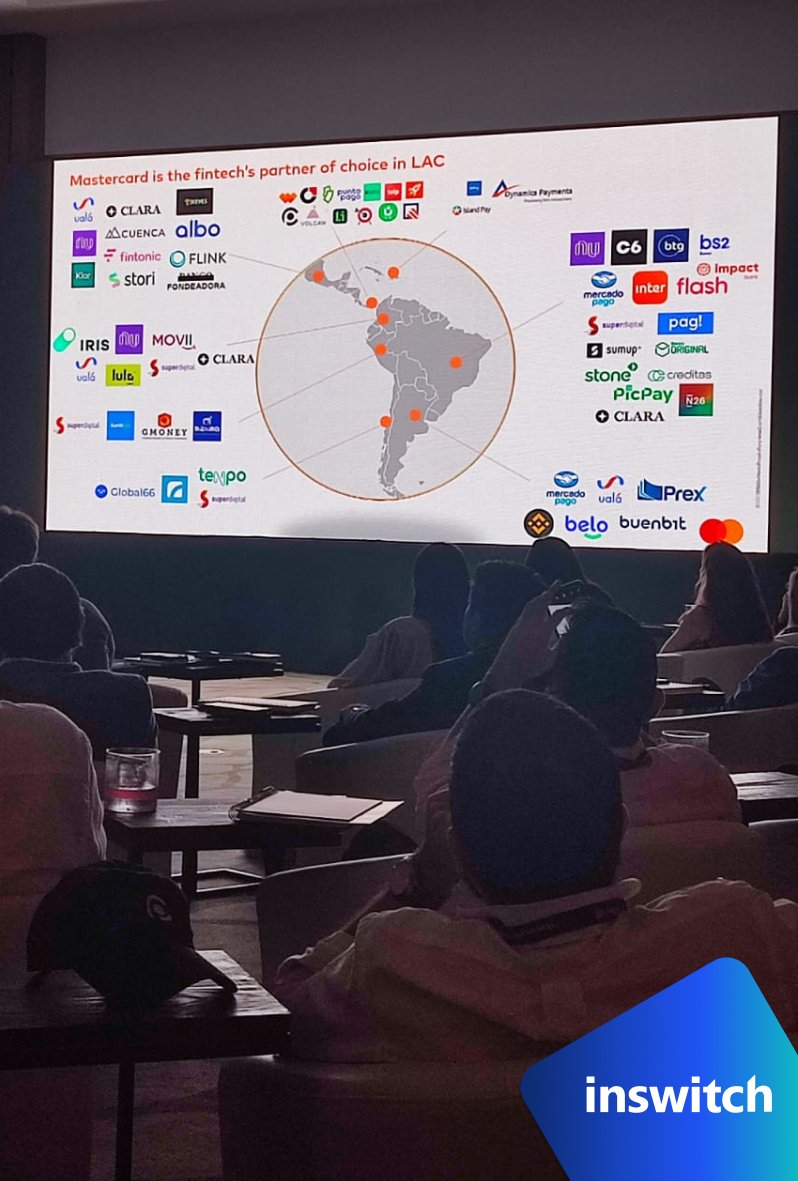 🤖 Estamos en el evento MasterCard Fintech Day, evento que se está llevando acabo en Panamá en el que Nestor Restrepo Caicedo, nuestro Senior Sales en LATAM, estará mostrando la propuesta de valor de #Inswitch a través de nuestra plataforma de #EmbeddedFinance.