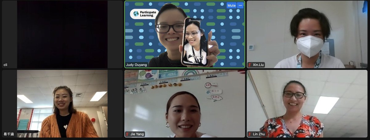 JudyOuyang's tweet photo. 4th grade and 5th grade teachers from our partner schools were engaged in the Mandarin collaborative PLC meetings. They collaborated with &amp; learned from each other &amp; prepared for the start of the school year. More heads are better than one! @ParticipateLrng #unitingourworld https://t.co/ZXr92mfyge
