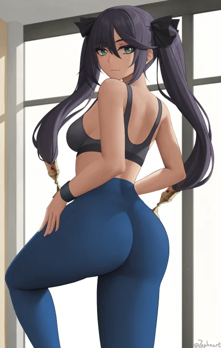 Mona at the gym~ 