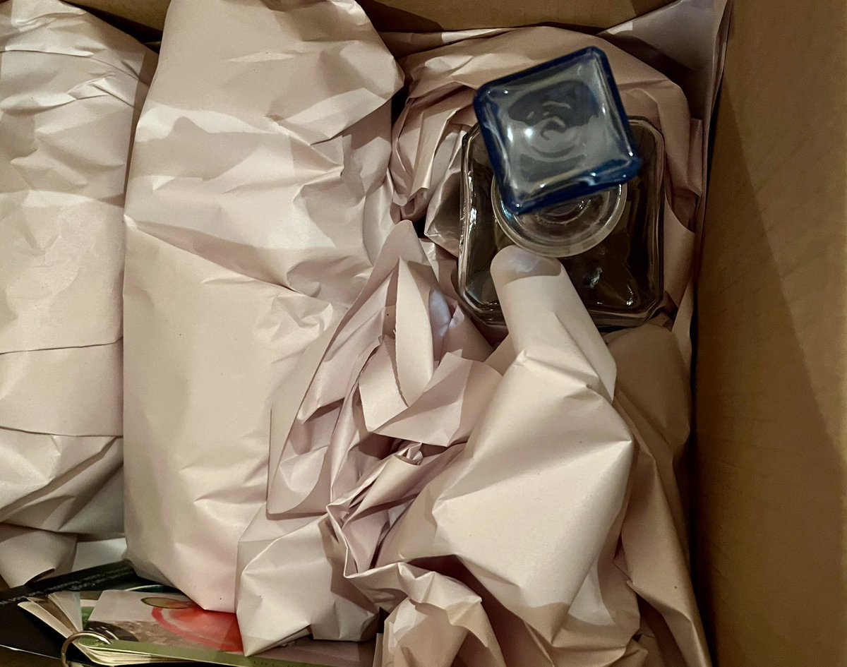 RubyZefo's tweet photo. Welp, if theyโre going to demolish much of your kitchen because of a fridge leak, at least they know to keep the decanter of #Boilo (homemade drink from my grandpaโs history) in an open box for easy access. https://t.co/lfTx3OUVMl