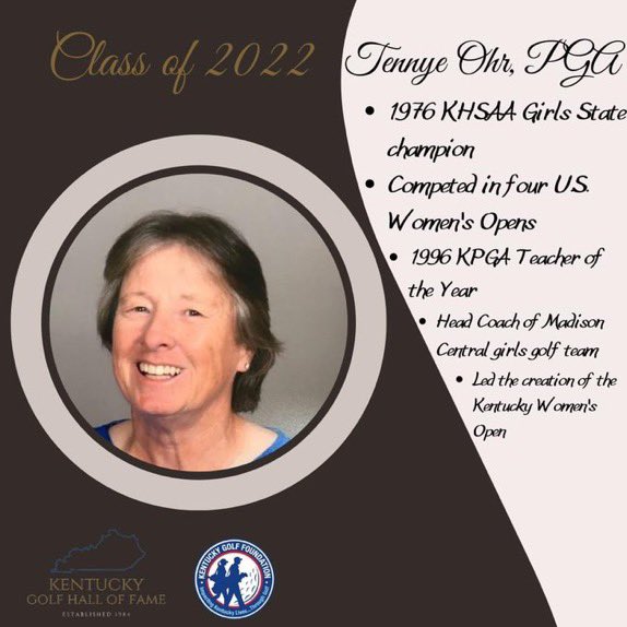 Yep, this is the coach you see driving her cart as fast as it will go and cooler lids flying everywhere but I hate to think where we would be without our Coach.  Well deserved honor <a href="/TennyeOhr/">Tennye Ohr</a>.  We r going to do our best to bring you a title. 
<a href="/NateInSports/">Nate Bryan</a>