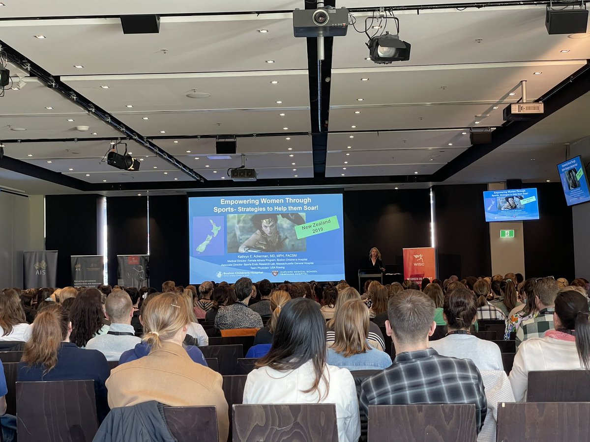 What a privilege listening to <a href="/DrKateAckerman/">Kathryn Ackerman</a> at <a href="/WISCongress/">Women In Sport Congress 2025</a> today! #WISC2022 #femaleathlete