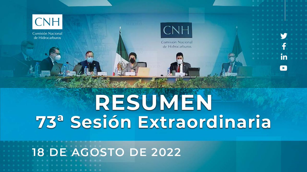 CNH_MX's tweet photo. 🔴 Conoce las resoluciones emitidas por el Órgano de Gobierno en nuestro #ResumenCNH de la 73ª Sesión Extraordinaria.
▶️ 👉 https://t.co/iKNX4ViS2f
¡No olvides suscribirte! https://t.co/JcTIRVg66k