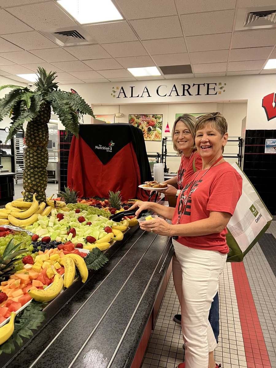 West Allegheny School District welcomed back over 400 teachers and staff today with a special lunch.