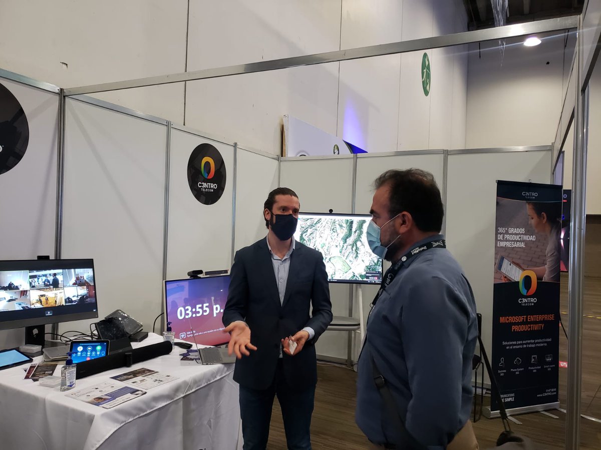 c3ntrotelecom's tweet photo. Continuamos con nuestra participación en el segundo día de #Tecnomultimedia México, en donde los asistentes han tenido la oportunidad de interactuar con las mejores herramientas de audio y video en el stand de #C3ntro Telecom.
#audioyvideoprofesional #telecomunicaciones #redes https://t.co/vi9WHGqX9C