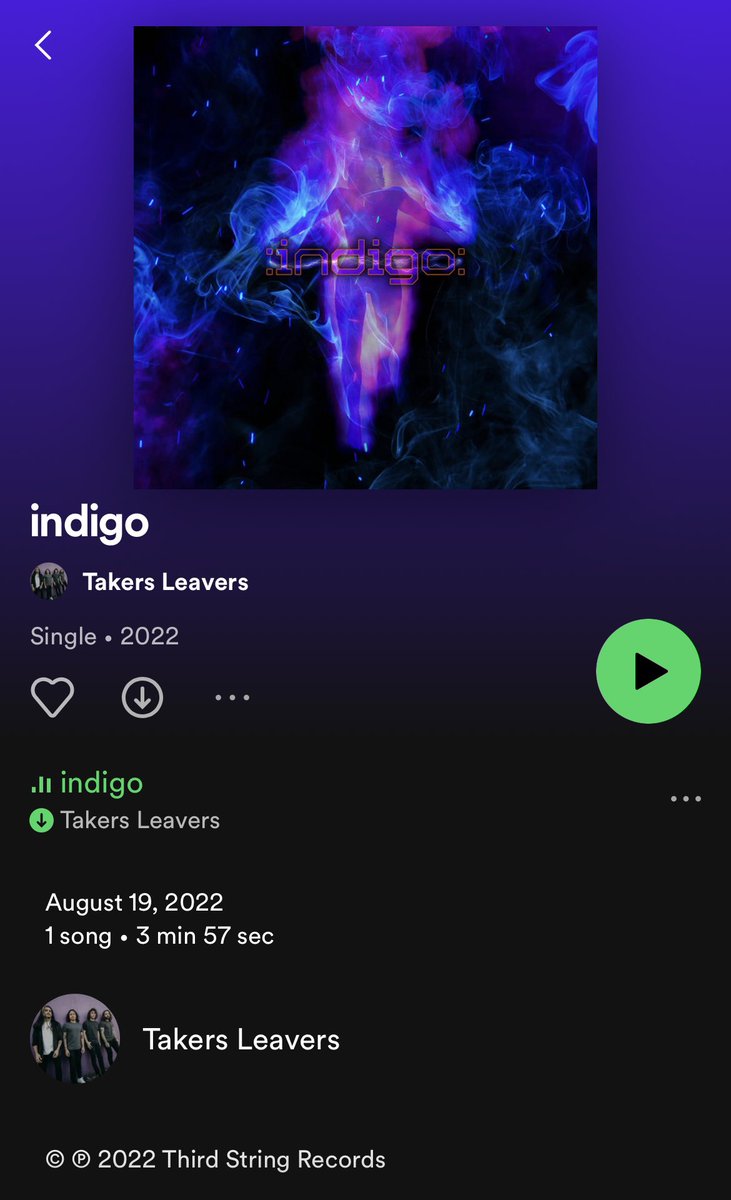 New music from <a href="/takersleavers/">Takers Leavers</a> OUT NOW!

🎧 open.spotify.com/track/65y2eXWb…