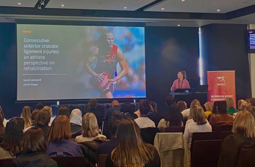 theAIS's tweet image. Can't be what you can't see.
Can't learn what we don't hear.
Can't grow if we don't share.

Halfway through #WISC22.... does it have to end? 

🔗Women athletes' health in the spotlight at national conference bit.ly/WISC22