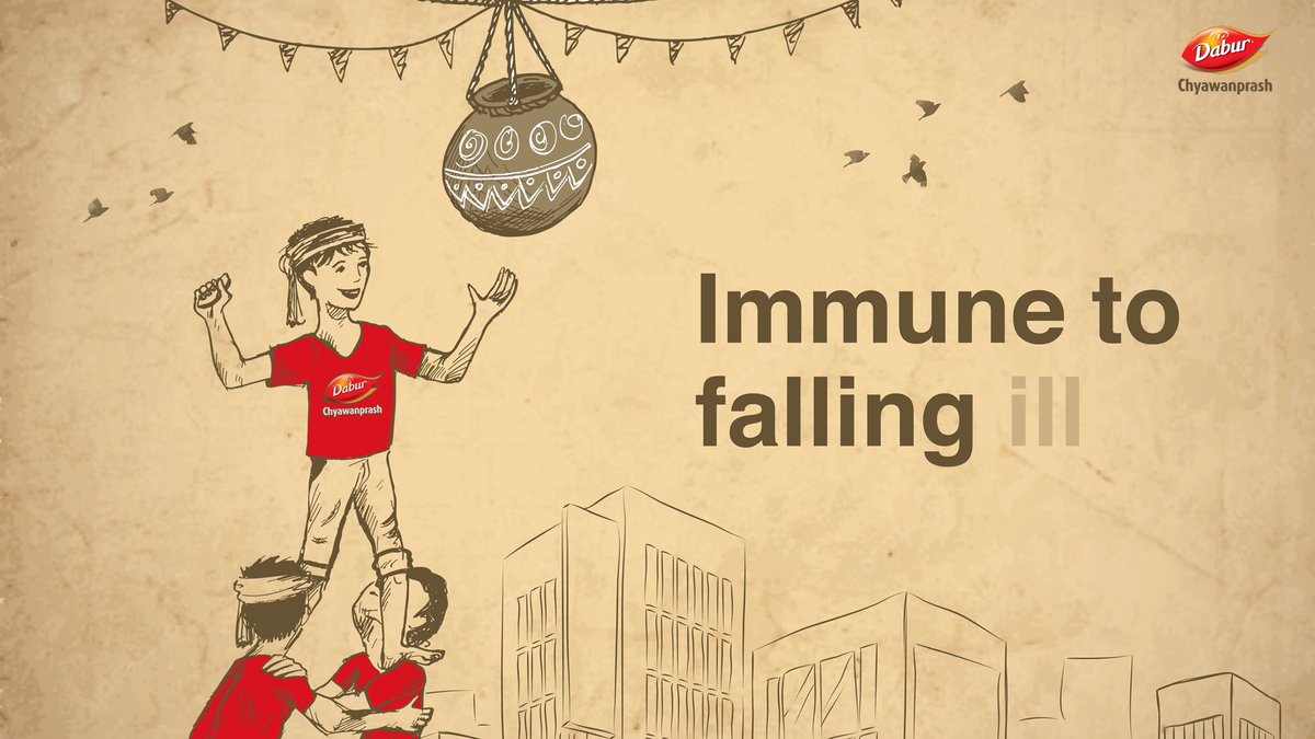 DB_Chyawanprash's tweet photo. Maakhan girega, immunity nahi :P

Dabur Chyawanprash wishes you a #HappyJanmashtami 

#DaburChyawanprash #2xImmunity https://t.co/fgahr1jTtH