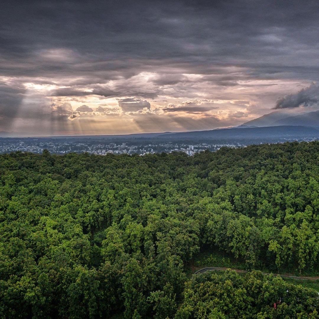UTDBofficial's tweet photo. #Maldevta is a serene, sublime corner of #Dehradun, #flanked by dense #greenery, with #River Song alongside. In the #monsoons, these views become even more #magical, with the #greens becoming even greener. These photos were taken in July, 2022.

Credit IG: @sumerubahuguna https://t.co/moBoTlJsC7