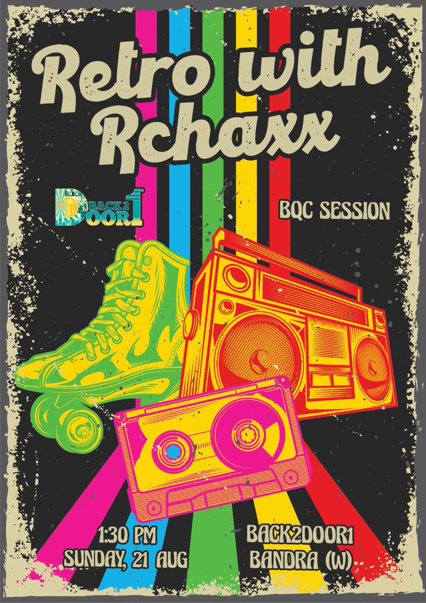 QM RChaxx is a life saver for us boomers who mix Shostakovich with Shakti, Miles Davis with Metallica, Gene Kelly with Grateful Dead. If all these names are alien to you, come and discover Sunday 1:30pm <a href="/Back2Door1/">Back 2 Door 1 - Bandra</a> . It's also happy birthday for our host's, so expect treats.