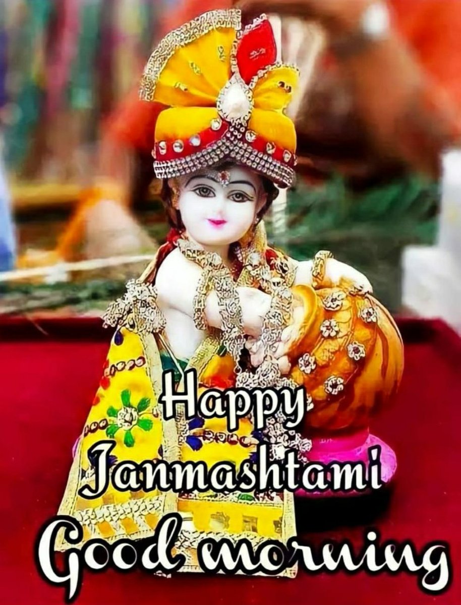 🙏May Lord Krishna be with u & ur family always Blessings of Health Wealth Love and Happiness Happy Janmashtami to everyone with lots of blessings Jai Shri Krishna 🙏 #shrikrishnajanmasthmi2022 @MinhasNishu @SonuSood @SameerSood11 @SunilShuklaAdv2 @SR7659 @Adv_pcsharma