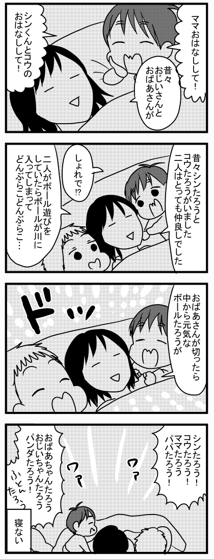 6歳長男・3歳3か月次男のときの色々 