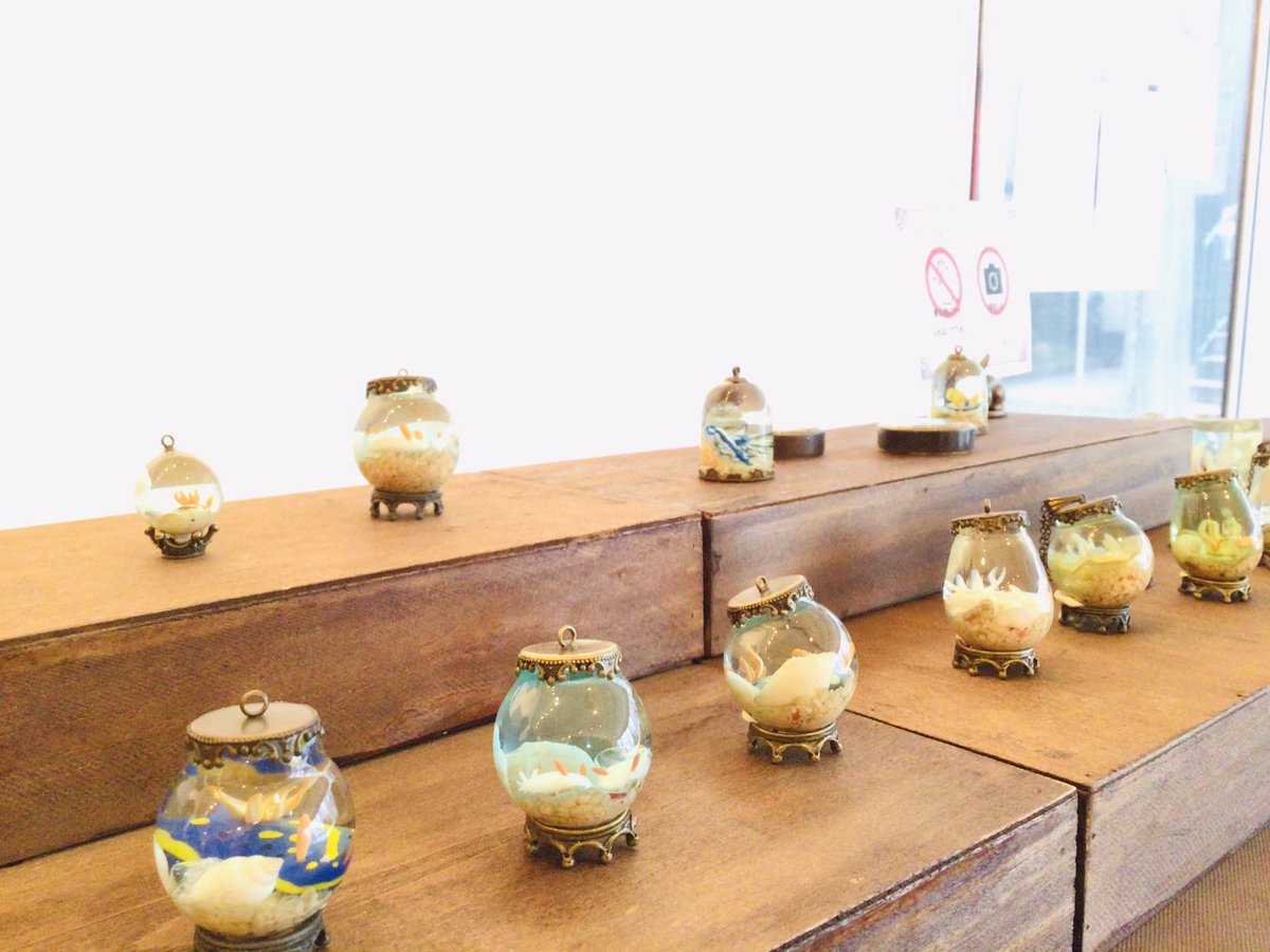 df_vol_nichijo's tweet photo. 🧜‍♀️『ウミウシ展』🎣
EAST館101-bでリアル開催中🏝@umiushi_ten 

ウミウシ作家6名によるウミウシ作品展示販売会です♪
今年もウミウシまみれの夏をみんなでたのしみましょう🌟

展示は8/21まで、是非お越しください☺️

#デザフェス #デザフェスギャラリー #原宿アートヴィレッジ https://t.co/x2AA88YSXg