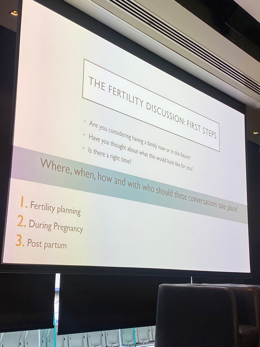 BJSM_BMJ's tweet image. Extremely insightful presentation by @inge_pip on fertility conversations &amp;amp; real sport perspectives in female athletes. 

#WISC22 @LaTrobeHERsport @LaTrobeSEM @WISCongress