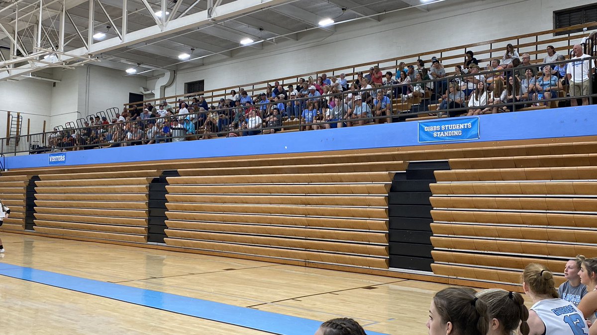 GibbsSports's tweet photo. A few extra pics from tonight’s volleyball match. Great crowd out for the matches! Lots of energy in the building! https://t.co/6Wd3kZsZh0