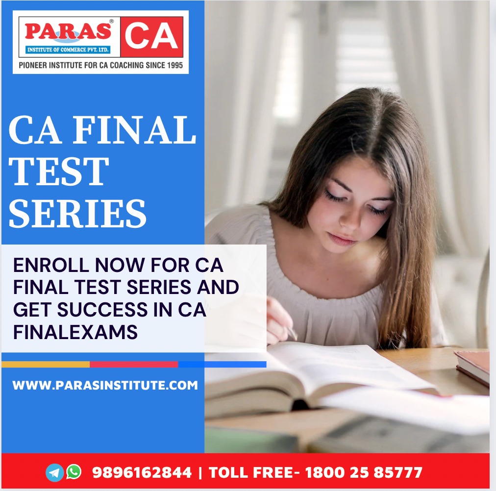 InstituteParas's tweet image. For any query related to CA foundation, CA Inter, and CA Final
Call us on our Toll-free no.18002585777
or Message us on Whatsapp &amp;amp; Telegram:- 9896162844
Visit our website:- lnkd.in/diX2nTRs
#CAIntermediateClasses