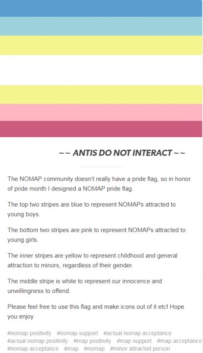 healthy_pooper's tweet photo. Did you know they have a flag for pedophilia?? Wtf!

#groomer
#LGBWithoutTheT
#LGBWithTheT 
#PrideMonth
#pedos
#Map 

PRIDE Member EXPOSES LGBTQIA's ULTIMATE GOAL https://t.co/Bde0J9n9zs via @YouTube https://t.co/3vQhvbwwEP