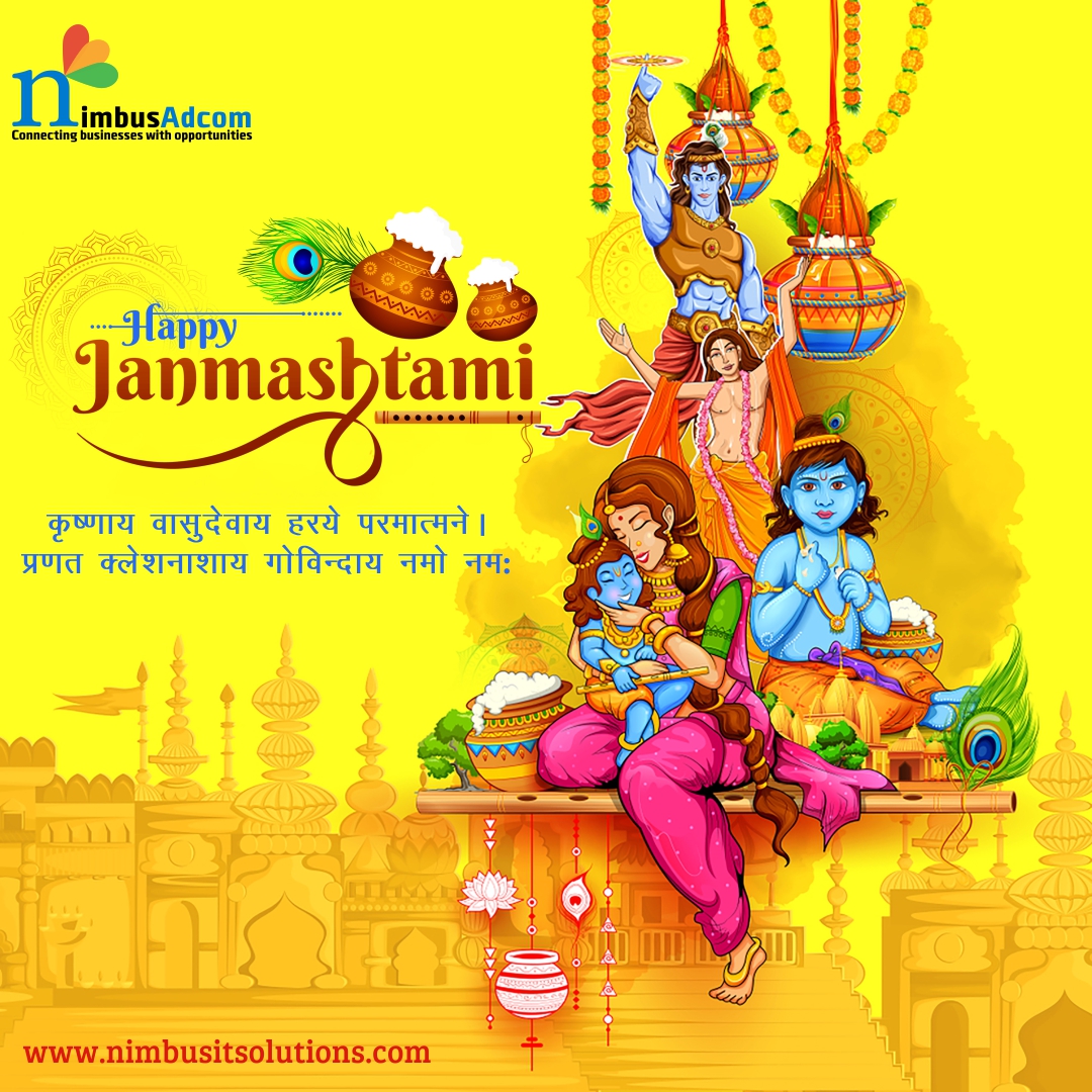 NimbusAdcom's tweet photo. May Krishna fill your home and heart with love, joy, good health, and happiness. Happy Janmashtami!
#NimbusAdcom #HappyJanmashtami #janmashtami2022 #Janmashtami #india #hindufestivals #indianfestival #festival #festivevibes https://t.co/JMli7OdS37