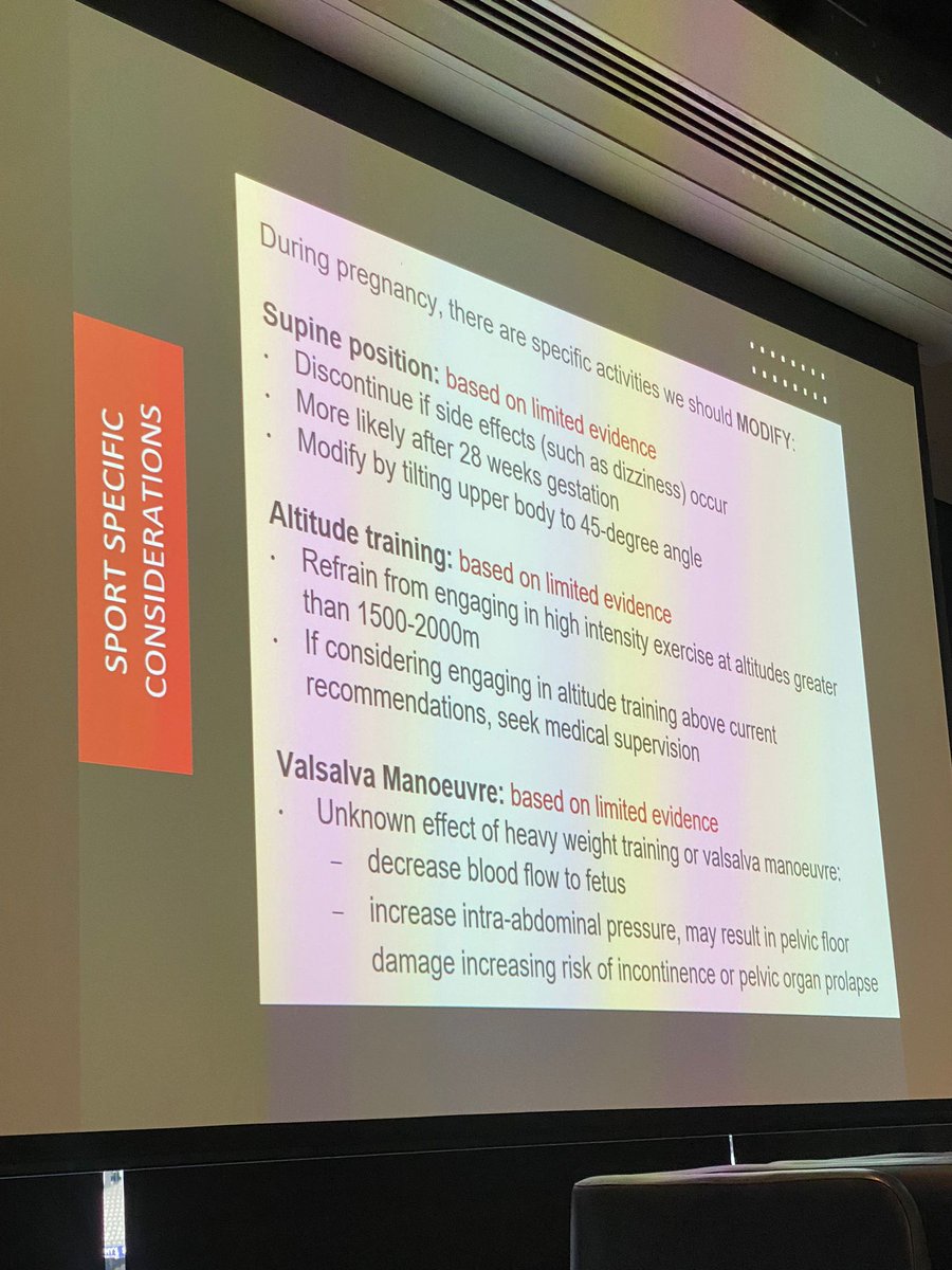 BJSM_BMJ's tweet image. Pregnancy and athletes - where are we at? 🤰

A talk full of passion from @mel_hayman. Covering essential education and recommendations all pregnant athletes and professionals working with pregnant athletes should know.

#WISC22

@CQU @LaTrobeSEM @LaTrobeHERsport