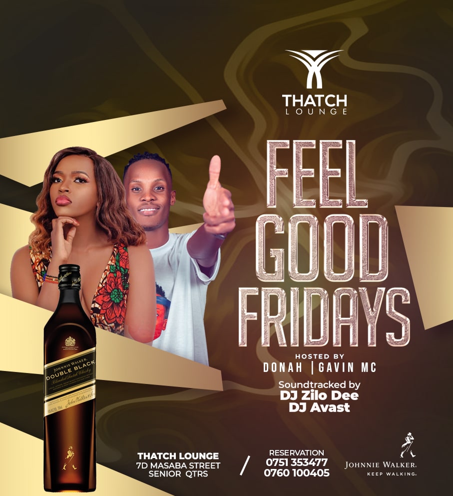 Thanks God It's Fri-yay! More like our new #FeelGoodFriday💃🔥🔥. Get your squad ready for a happy start to the weekend. #TGIF #VisitThatch