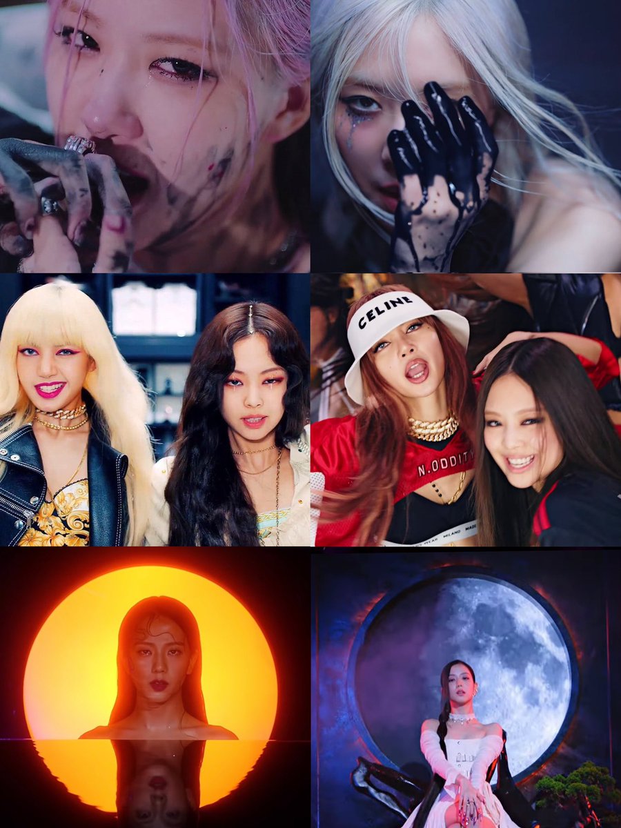 bp_pinksz's tweet photo. BLACKPINK PARALLELS https://t.co/x7dl6bd7GA