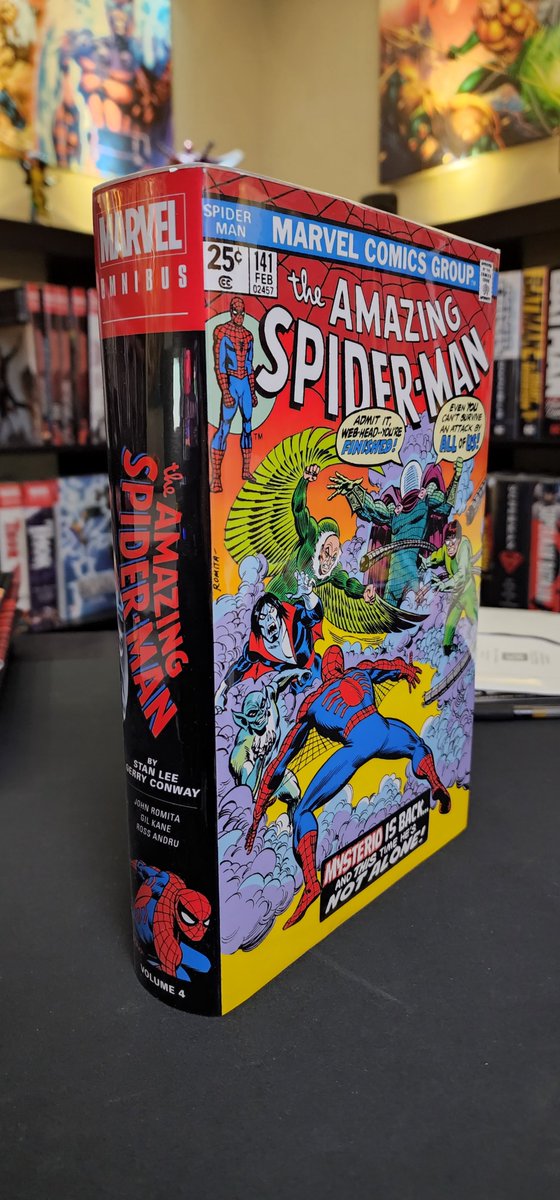 Amazing Spider-Man vol 4-5 and the 1-5 spine shot! https://t.co/AEuAjzd7SD
