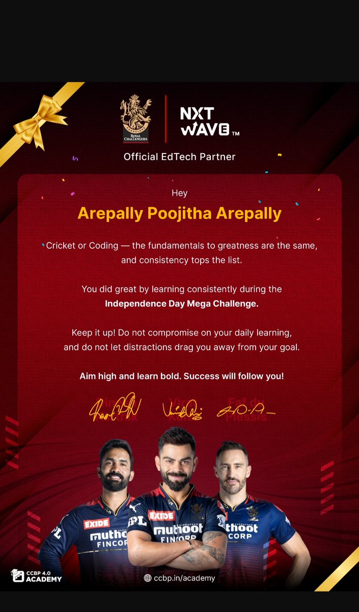 Arepal1Poojitha's tweet photo. Thankyou @theNXTWAVE 😍🥰💓💞
This means a lot........... @attulurirahul @sashankreddy07 @girishakash13 #ccbpian https://t.co/R6IIXyPpKw