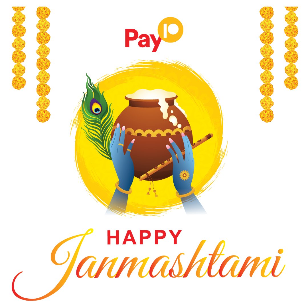 Pay10India's tweet photo. Pay10 wishes you a very Happy and Prosperous Janmashtmi.
#Pay10 #Pay10global #janmashtmi #Janmashtmi2022 #happyjanmashtami #payouts #digitaltransaction #resellerservices #paymentgateways #paymentlinks #onlinepayments #finance #fintech #paymentsolutions #paymentprocessingsolutions https://t.co/VgwUhZJjPt