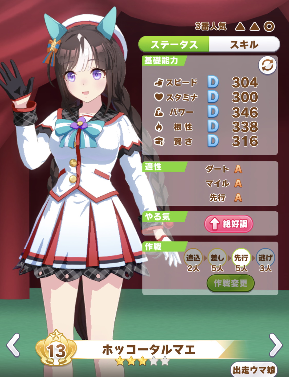 ホッコータルマエ＆コパノリッキー＆ワンダーアキュート】ウマ娘