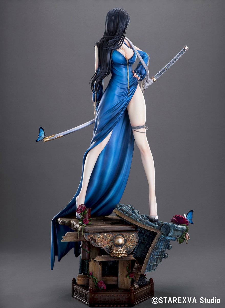 mabell_model's tweet photo. 【本日予約開始】
「1/4スケール塗装済完成品 刀姫」
本日よりご予約受付スタート！

全高約60㎝サイズならではの細かく再現された衣装やプロポーションや造形の数々・・・
是非お手元でその魅力を余すところなくお楽しみください。

#刀姫 #毒瘤 #回天堂 #フィギュア #新商品 https://t.co/XoeUyGwy4J