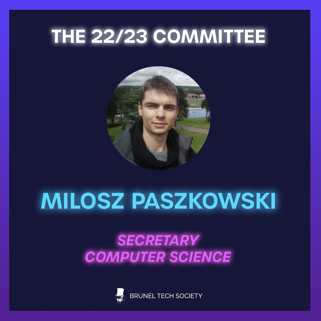 Brunel Tech Society tweet media