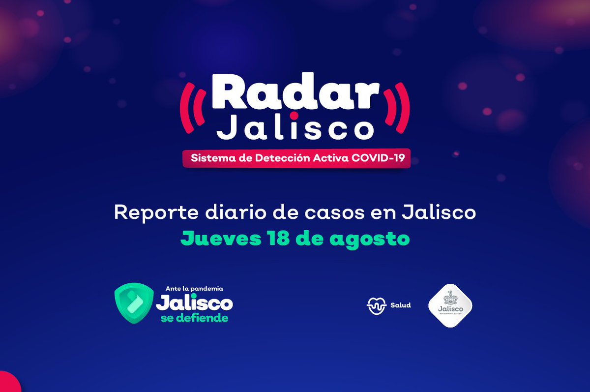 saludjalisco's tweet image. #CorteDiario

Este es el panorama de #COVID19 #Coronavirus del jueves 18 de agosto del 2022 en Jalisco.

Consulta más información en: 
coronavirus.jalisco.gob.mx
