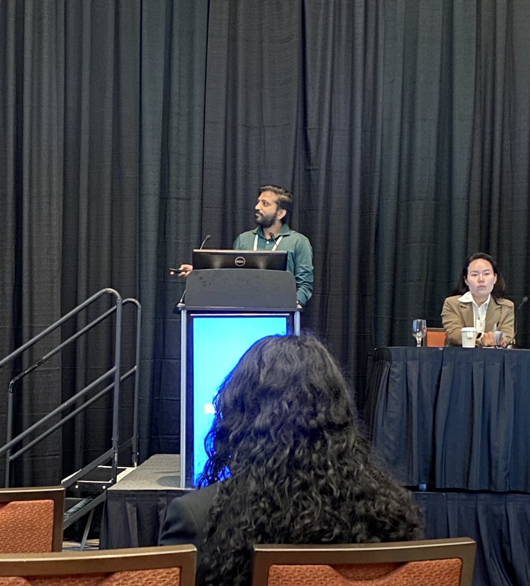 ChauhanLab's tweet photo. Great presentation by our postdoc @MadanGhatge to discuss the role of MCUb in regulating platelet function and thrombosis @THSNA_Societies meeting, Chicago. #thsna2022 @IntMedatIowa https://t.co/nz50TgCfFC