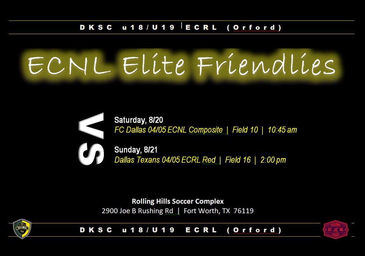 ⚽️ Come check us out this weekend! ⚽️